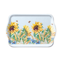 Tray SUNFLOWER AND WHEAT blue 13x21, Ambiente