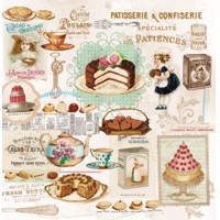 servítky Patisserie & Confiserie, Nouveau