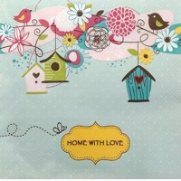 HOME WITH LOVE 33x33, Daisy