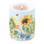 Candles big SUNFLOWER AND WHEAT blue  , Ambiente