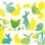 EASTER SILHOUTTES green, Ambiente