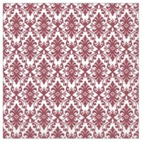 ! Vianočné servítky  VERA ORNAMENTIK  XL bordeaux 48x48 Linclass, Mank