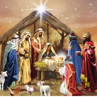 NATIVITY COLLAGE, Ambiente