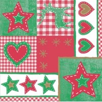 LOTTA rot-grun  40x40 Linclass, Mank