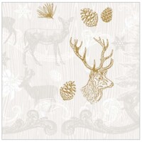 BRUNO braun-gold 40x40,  Linclass Mank