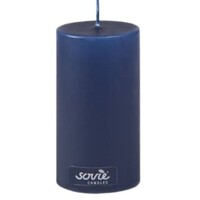 Sviečka valec  DUNKELBLAU  50x100, Mank