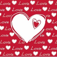 LOVE HEART red, Ambiente