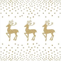 DEER AND DOTS white-gold, Ambiente