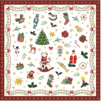 ORNAMENTS ALL OVER red, Ambiente