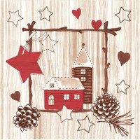 DECORS ON LIGHT WOODEN BOARD, Daisy