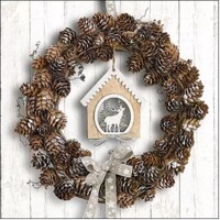  PINE CONE WREATH, Ambiente
