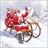 SANTA ON SLEDGE, Ambiente