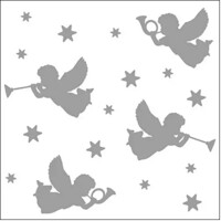 TRUMPET ANGELS silver, Ambiente