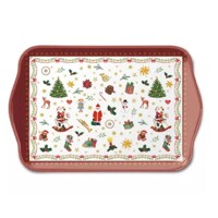 ORNAMENTS ALL OVER red, Ambiente