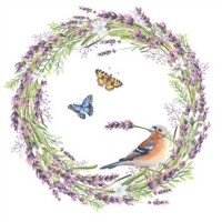 CHAFFINCH white 33x33, Ambiente