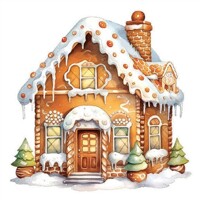 GINGERBREAD HOUSE 33x33, Ambiente