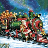 SANTA TEDDY BEAR TRAIN, Maki