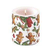 Candle medium Gingerbread cookies