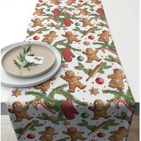 Table runner 40x150 cm Gingerbread cookies