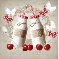 MILK BOTTLES 33x33, Ambiente