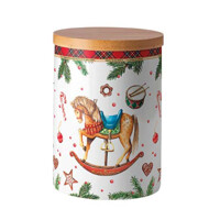CLASSIC ROCKING HORSE white 0,62 l, Ambiente