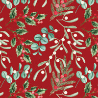 FOLIAGE SCATTER red 33x33, Ambiente