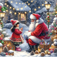 TALKING TO SANTA 33x33, Ambiente  