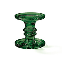 Standing candle holder big dark green, Ambiente