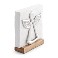 Napkin holder Angel silver, Ambiente