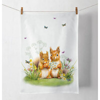 LITTLE SQUIRRELS - kitchen towel, Ambiente