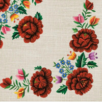 ROSES MOUNTAIN EMBROIDERY 33x33, Maki