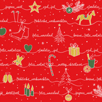 RAVIN red-green-gold 40x40 Linclass, Mank