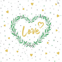 LOTS OF LOVE white 33x33, Ambiente