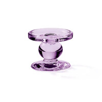 Standing candle holder LIGHT PURPLE, Ambiente