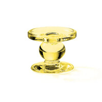 Standing candle holder DARK YELLOW, Ambiente