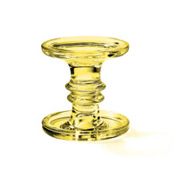 Standing candle holder DARK YELLOW, Ambiente
