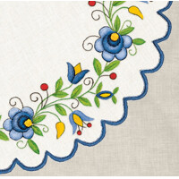 ŽUKOWSKI EMBROIDERY FOLK  33x33, Maki