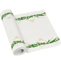 WHITE FLOWERS 40cmx24m Airlaid, PAW