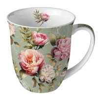 PEONIES COMPOSITION green 0,4 l, Ambiente