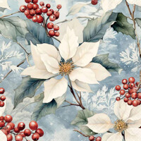 WINTER POINSETTIA 33x33, Ambiente