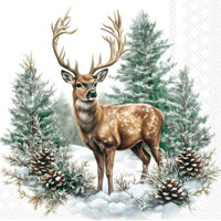 WINTER STAG white 33x33, Ambiente