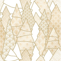 LUXURY TREES white 33x33, Ambiente