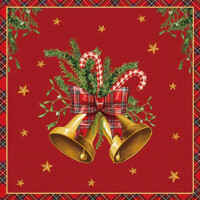 SCOTTISH BELLS red 33x33, Ambiente