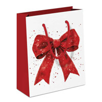  FANCY BOW red-white 22,5x17x9, Ambiente