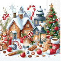 CHRISTMAS SCENERY 33x33, Ambiente