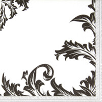 LUXURY  black-silver, Home Fashion