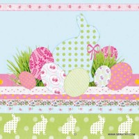 A Touch of Easter cream, Ambiente