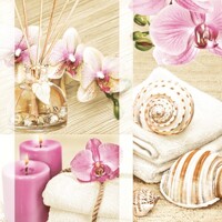 Servítky kusové Spa in Pink