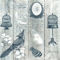  Vintage Birds & Cages, Daisy