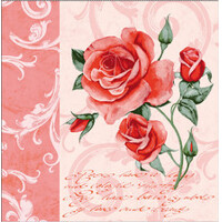 ROMANTIC rosa 40x40/12 ks Linclass, MANK Sovie Home